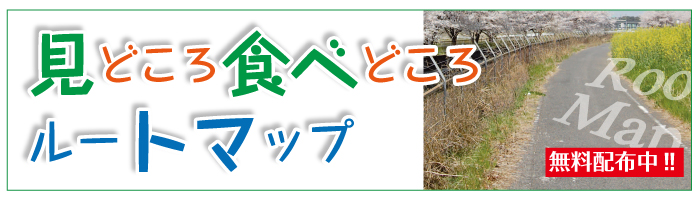 見どころ食べどころルートマップ